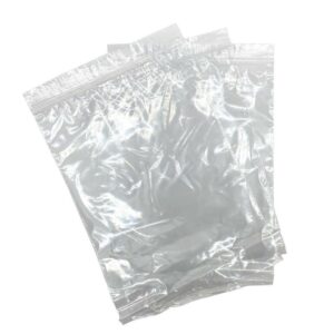 150 x 225mm Clear Polythene Grip Seal Bags