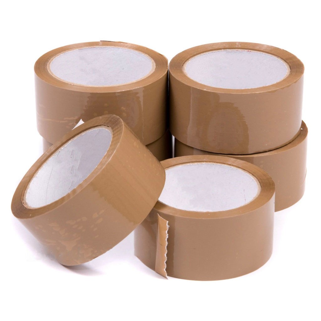 Low Noise Brown Packing Tape (48mm x 66M) - The Bulk Box Company