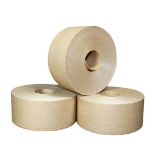 Reinforced Gummed Water Activated Tape (70mm x 100M) 60gsm