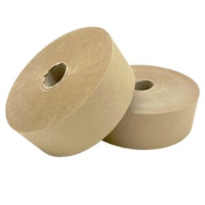 Gummed Water Activated Tape (70mm x 200M) 60gsm features a 38mm